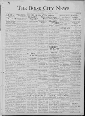 The Boise City News (Boise City, Okla.), Vol. 38, No. 40, Ed. 1 Thursday, April 16, 1936