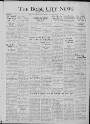 The Boise City News (Boise City, Okla.), Vol. 39, No. 10, Ed. 1 Thursday, September 17, 1936