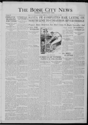 The Boise City News (Boise City, Okla.), Vol. 39, No. 15, Ed. 1 Thursday, October 22, 1936