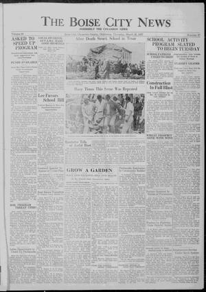 The Boise City News (Boise City, Okla.), Vol. 39, No. 37, Ed. 1 Thursday, March 25, 1937