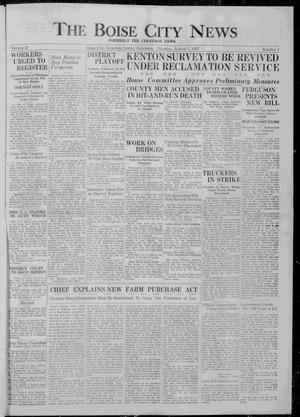 The Boise City News (Boise City, Okla.), Vol. 40, No. 4, Ed. 1 Thursday, August 5, 1937