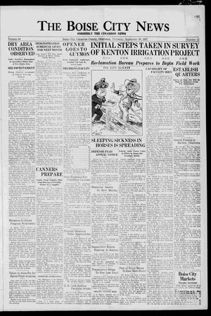The Boise City News (Boise City, Okla.), Vol. 40, No. 12, Ed. 1 Thursday, September 30, 1937