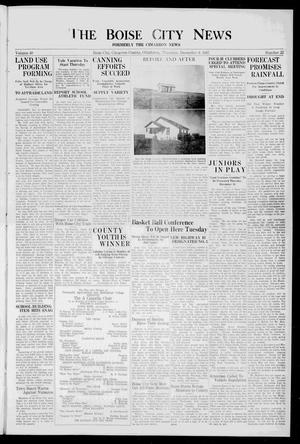 The Boise City News (Boise City, Okla.), Vol. 40, No. 22, Ed. 1 Thursday, December 9, 1937
