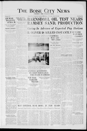 The Boise City News (Boise City, Okla.), Vol. 40, No. 45, Ed. 1 Thursday, May 19, 1938