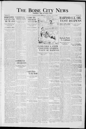 The Boise City News (Boise City, Okla.), Vol. 40, No. 47, Ed. 1 Thursday, June 2, 1938