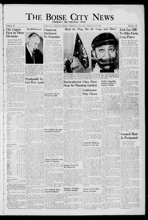 The Boise City News (Boise City, Okla.), Vol. 41, No. 33, Ed. 1 Thursday, February 23, 1939