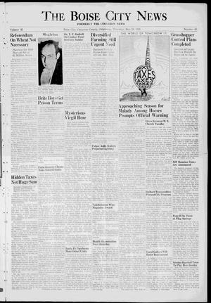The Boise City News (Boise City, Okla.), Vol. 41, No. 45, Ed. 1 Thursday, May 18, 1939