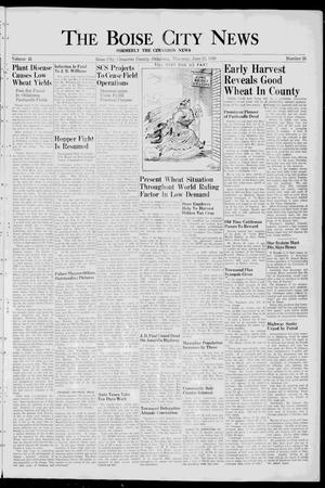The Boise City News (Boise City, Okla.), Vol. 41, No. 50, Ed. 1 Thursday, June 22, 1939