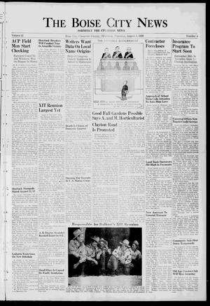 The Boise City News (Boise City, Okla.), Vol. 42, No. 4, Ed. 1 Thursday, August 3, 1939