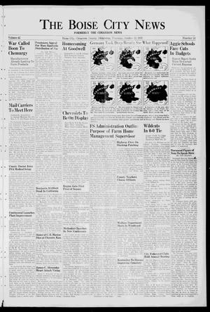 The Boise City News (Boise City, Okla.), Vol. 42, No. 14, Ed. 1 Thursday, October 12, 1939