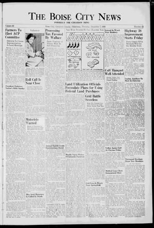 The Boise City News (Boise City, Okla.), Vol. 42, No. 22, Ed. 1 Thursday, December 7, 1939
