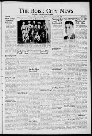 The Boise City News (Boise City, Okla.), Vol. 42, No. 41, Ed. 1 Thursday, April 18, 1940