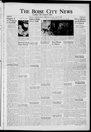 The Boise City News (Boise City, Okla.), Vol. 42, No. 42, Ed. 1 Thursday, April 25, 1940