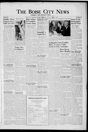 The Boise City News (Boise City, Okla.), Vol. 42, No. 44, Ed. 1 Thursday, May 9, 1940