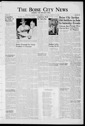 The Boise City News (Boise City, Okla.), Vol. 43, No. 10, Ed. 1 Thursday, September 12, 1940