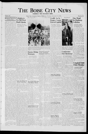 The Boise City News (Boise City, Okla.), Vol. 43, No. 19, Ed. 1 Thursday, November 14, 1940