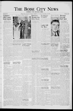 The Boise City News (Boise City, Okla.), Vol. 43, No. 20, Ed. 1 Thursday, November 21, 1940