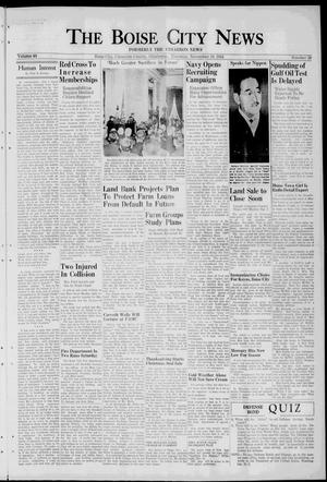 The Boise City News (Boise City, Okla.), Vol. 44, No. 20, Ed. 1 Thursday, November 20, 1941