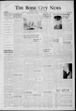 The Boise City News (Boise City, Okla.), Vol. 44, No. 21, Ed. 1 Thursday, November 27, 1941