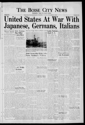 The Boise City News (Boise City, Okla.), Vol. 44, No. 23, Ed. 1 Thursday, December 11, 1941