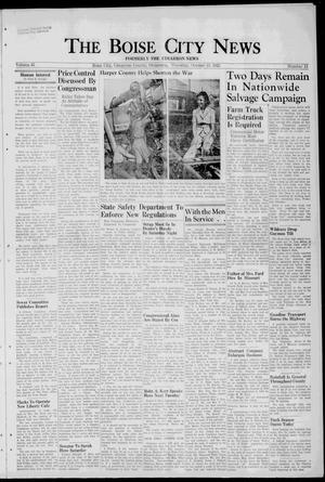 The Boise City News (Boise City, Okla.), Vol. 45, No. 15, Ed. 1 Thursday, October 15, 1942