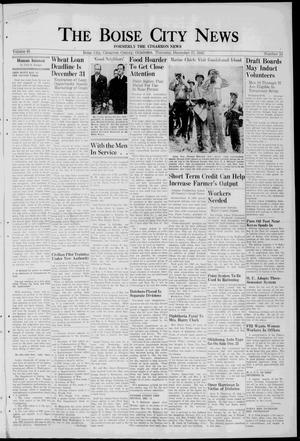 The Boise City News (Boise City, Okla.), Vol. 45, No. 24, Ed. 1 Thursday, December 17, 1942