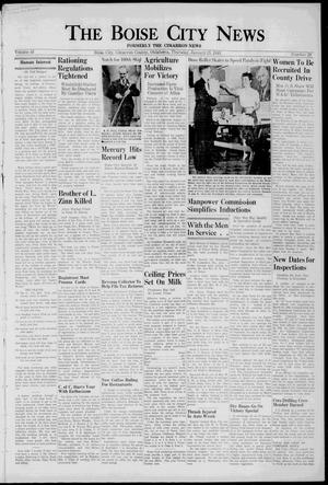 The Boise City News (Boise City, Okla.), Vol. 45, No. 29, Ed. 1 Thursday, January 21, 1943