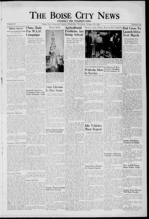 The Boise City News (Boise City, Okla.), Vol. 45, No. 30, Ed. 1 Thursday, January 28, 1943