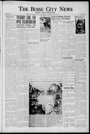 The Boise City News (Boise City, Okla.), Vol. 45, No. 40, Ed. 1 Thursday, April 8, 1943