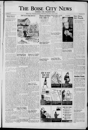 The Boise City News (Boise City, Okla.), Vol. 45, No. 52, Ed. 1 Thursday, July 1, 1943