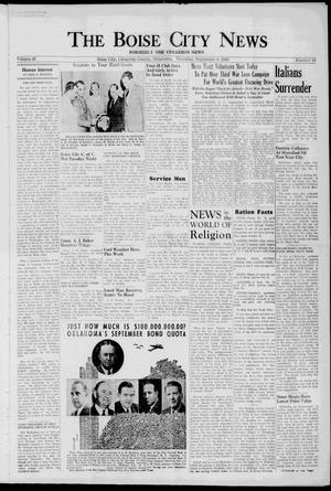 The Boise City News (Boise City, Okla.), Vol. 46, No. 10, Ed. 1 Thursday, September 9, 1943