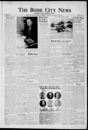 The Boise City News (Boise City, Okla.), Vol. 46, No. 12, Ed. 1 Thursday, September 23, 1943