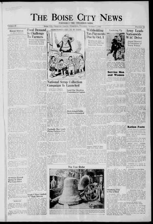 The Boise City News (Boise City, Okla.), Vol. 46, No. 14, Ed. 1 Thursday, October 7, 1943