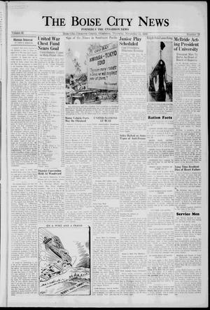 The Boise City News (Boise City, Okla.), Vol. 46, No. 19, Ed. 1 Thursday, November 11, 1943