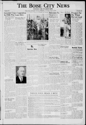 The Boise City News (Boise City, Okla.), Vol. 46, No. 49, Ed. 1 Thursday, June 8, 1944