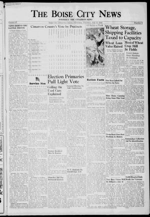 The Boise City News (Boise City, Okla.), Vol. 47, No. 2, Ed. 1 Thursday, July 13, 1944