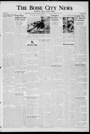 The Boise City News (Boise City, Okla.), Vol. 47, No. 11, Ed. 1 Thursday, September 14, 1944