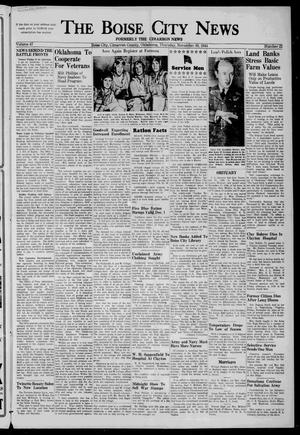 The Boise City News (Boise City, Okla.), Vol. 47, No. 22, Ed. 1 Thursday, November 30, 1944