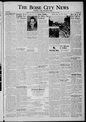 The Boise City News (Boise City, Okla.), Vol. 47, No. 24, Ed. 1 Thursday, December 14, 1944