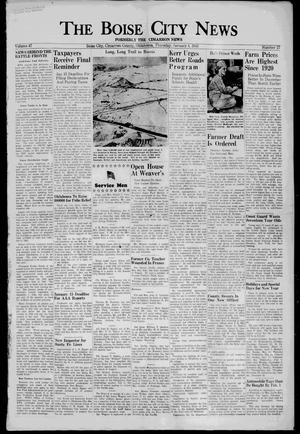 The Boise City News (Boise City, Okla.), Vol. 47, No. 27, Ed. 1 Thursday, January 4, 1945