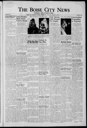 The Boise City News (Boise City, Okla.), Vol. 47, No. 38, Ed. 1 Thursday, March 22, 1945