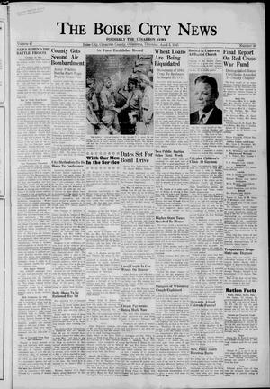 The Boise City News (Boise City, Okla.), Vol. 47, No. 40, Ed. 1 Thursday, April 5, 1945