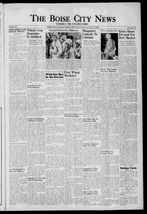 The Boise City News (Boise City, Okla.), Vol. 47, No. 51, Ed. 1 Thursday, June 21, 1945