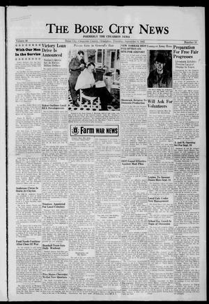 Primary view of object titled 'The Boise City News (Boise City, Okla.), Vol. 48, No. 10, Ed. 1 Thursday, September 6, 1945'.