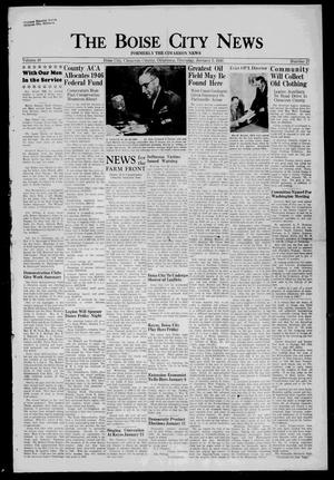The Boise City News (Boise City, Okla.), Vol. 48, No. 27, Ed. 1 Thursday, January 3, 1946