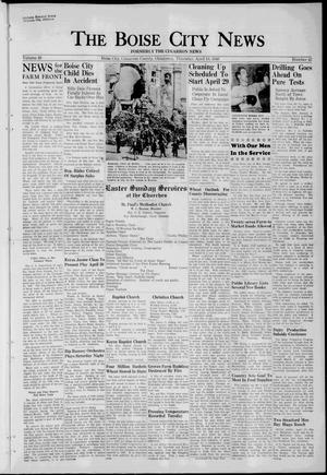 Primary view of object titled 'The Boise City News (Boise City, Okla.), Vol. 48, No. 42, Ed. 1 Thursday, April 18, 1946'.