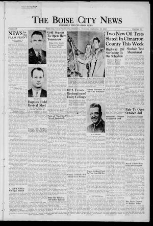 The Boise City News (Boise City, Okla.), Vol. 49, No. 12, Ed. 1 Thursday, September 19, 1946