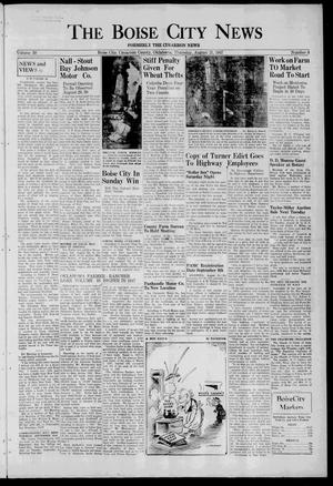 The Boise City News (Boise City, Okla.), Vol. 50, No. 8, Ed. 1 Thursday, August 21, 1947