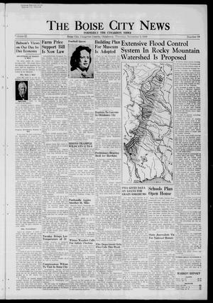 The Boise City News (Boise City, Okla.), Vol. 52, No. 19, Ed. 1 Thursday, November 3, 1949