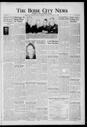 Primary view of object titled 'The Boise City News (Boise City, Okla.), Vol. 52, No. 25, Ed. 1 Thursday, December 15, 1949'.